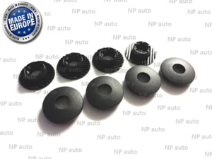 4X VOLVO AUTO FUßMATTEN BEFESTIGUNG CLIP DRUCKKNOPF HALTECLIP DRUCKKNOPF - Bild 1 von 3