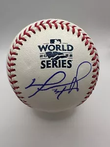 David Ortiz Signed Autographed 2022 World Series Major League Baseball JSA COA - Picture 1 of 4