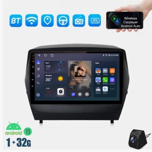 32G Für Hyundai ix35 2009-2015 Android 13 Autoradio CarPlay Kam Navi BT RDS - Bild 1 von 13