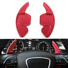 For Audi A3 A5 A6 A7 A8 S5 Q5 Steering Wheel Shift Paddle Shifter Extension Red