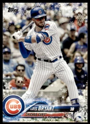 2018 Topps Holiday #HMW69 Kris Bryant    Chicago Cubs - Image 1 of 2