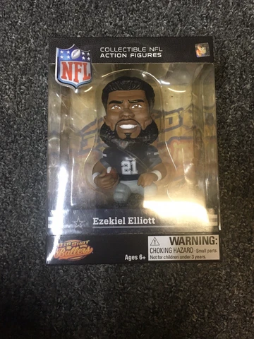Ezekiel Elliott Dallas Cowboys NFL Big Shot Ballers 5" Figure Ohio State Cover