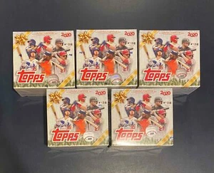 2020 TOPPS HOLIDAY MEGA BOX LOT OF 5 - FACTORY SEALED IN HAND ROBERT BICHETTE - Picture 1 of 1