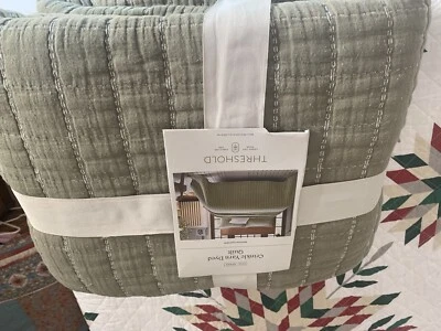 Nuevo edredón de algodón Queen umbral verde oliva = objetivo marca de alta calidad Foto 1 de 4