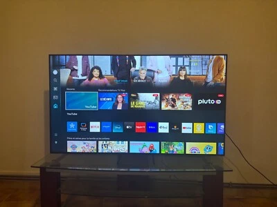 télévision samsung 4k 2024 aucune rayur visible possible envoie prix négociable  - Photo 1/3