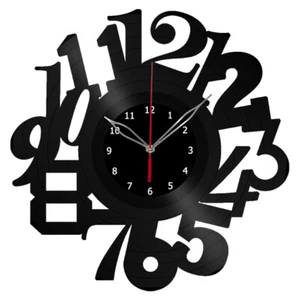 Vinyl Uhr Zahl Wanduhr einzigartige Kunst Vinyl Schallplatte Wanduhr 240  - Bild 1 von 12