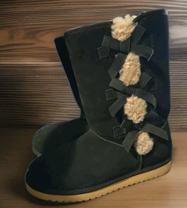 KOOLABURA BY UGG - W VICTORIA TALL BLACK BOOTS US WOMEN SIZE 10 EU 41 1015875W - Bild 1 von 7