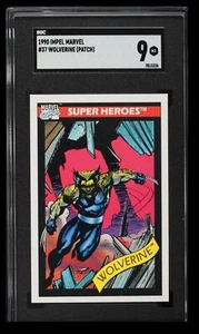 Marvel Impel Wolverine 1990 (parche) SGC 9 inglés #37 - Imagen 1 de 2