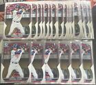 (24x) EDOUARD JULIEN RC 2023 Bowman Chrome/Paper Rookie LOT - 1st Bowman TWINS