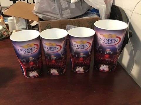 US Open Tennis 2015 event plastic cups Cover