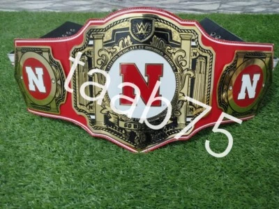 Cinturón de título NEBRASKA HUSKERS NCAA Championship Legacy tamaño adulto 2 mm zinc Foto 1 de 4