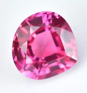 Natural Rubellite Tourmaline 3.65 Ct Red Pink Pear Certified Loose Gemstone - Picture 1 of 6