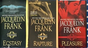 complete series (3 pb) SHADOW DWELLERS Jacquelyn Frank ecstasy pleasure rapture - Picture 1 of 3