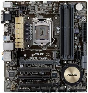 Asus h97m-plus Scheda Madre Intel h97 socket lga 1150 ddr3 micro atx motherboard
