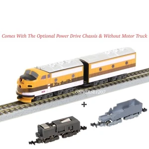 Juego de locomotoras diésel Z Scale F7A/B D&RGW con accionamiento eléctrico y camión listo para funcionar - Imagen 1 de 12