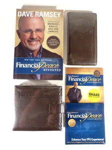 Dave Ramsey Financial Peace Book 2 CD's Pocket Wallet Case SEALED NEW - Picture 1 of 5