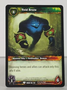 Void Brute - Reign of FIRE - singles - 160/197 - común - WoW TCG - Imagen 1 de 31