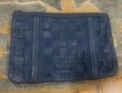 Bolsa de cuero tejida azul Liebeskind  Foto 1 de 4