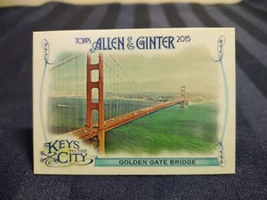 Puente Golden Gate 2015 Topps Allen & Ginter llaves de la ciudad #KTC-7 - Imagen 1 de 2