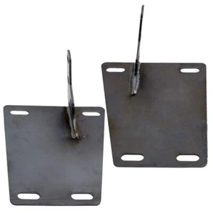Front bumper conversion brackets rolled steel for Ram 2500-3500 4th Gen. 10-2016 - Imagen 1 de 12