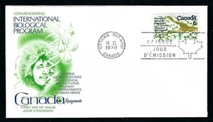 Canada 1971 FDC 6¢ International Biological Program / Kingswood - Picture 1 of 1