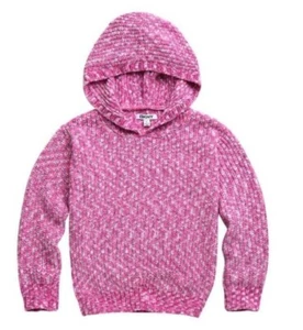 DKNY Youth Size M 10-12 Girls Chenille Pink Purple Super soft Pullover Sweater - Picture 1 of 8