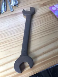 Large Vintage 1/2 X 9/16 Whitworth Heavy Duty Open Ended Spanner - See Pics - Picture 1 of 7
