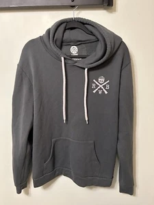 RWB rot weiß blau Apparel Herren Logo amerikanische Flagge Ärmel Hoodie, grau Gr. L - Bild 1 von 5