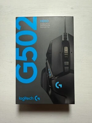 Logitech G502 Hero Gaming Maus 25600 DPI Kabelgebunden RGB 11 Tasten NEU & OVP - Bild 1 von 3