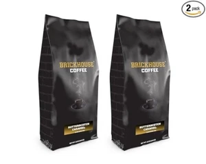 Café molido Brickhouse, tostado oscuro, 2 bolsas, 12 oz cada una (caramelo caramelo) - Imagen 1 de 6