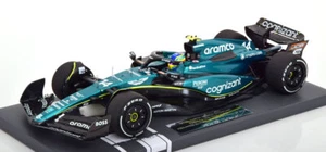 1:18 Minichamps Aston Martin AMR 23 GP Bahrein Alonso 2023 - Imagen 1 de 3
