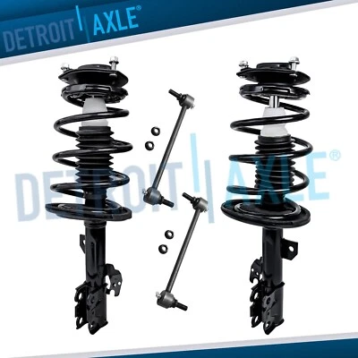 Front Strut w/ Coil Spring + Sway Bar for 2004 2005 2006 Toyota Camry Solara - Image 1 of 4