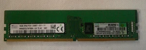 SKhynix 16GB 2Rx8 pc4 2400T-RE1-11 HMA82GR7AFR8N Server Memory - Photo 1/8