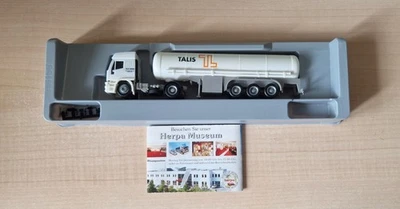 Herpa 144148 IVECO EUROTECH Danninger autotreno cassone scarrabile 1:87 OVP - Immagine 1 di 3