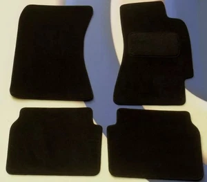 Car Mats for SUBARU IMPREZA + WRX & Sti 01-07 BLACK CARPET + 1 x retaining clip. - Picture 1 of 7