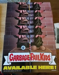 X10 GPK Garbage Pail Kids 15th Series 1988 Topps Posters Bulk Lot Trading Cards - Picture 1 of 1