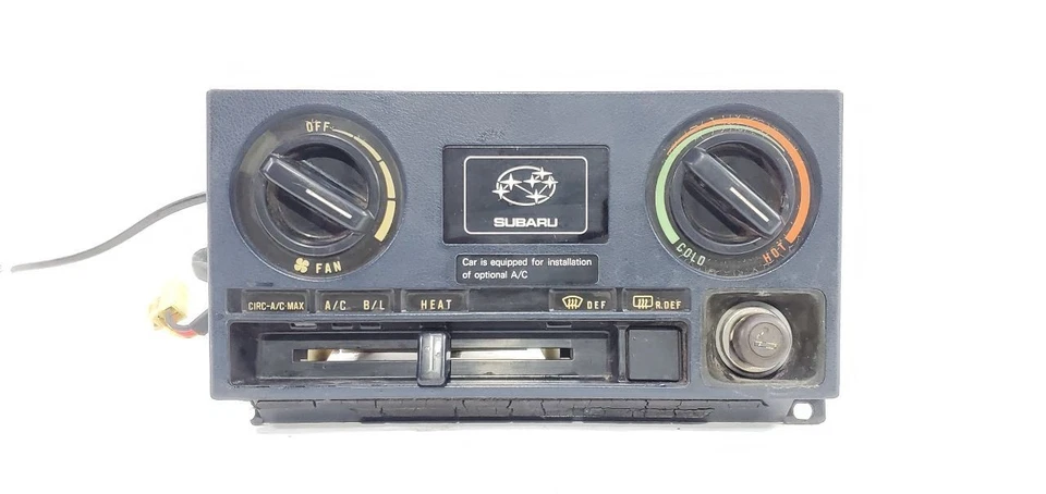 Subaru Brat 1985 OEM control de temperatura Foto 1 de 4