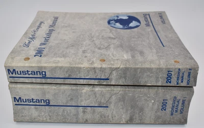 Ford Mustang 2001 manual de taller ~ volumen 1 y volumen 2 Foto 1 de 4