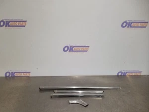 86 JEEP GRAND WAGONEER EXTERIOR QUARTER GLASS TRIM BEZEL LEFT DRIVER CHROME - Picture 1 of 12