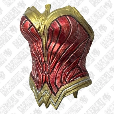 Película Mezco One:12 Wonder Woman - Armadura de pecho femenina forraje escala 1:12 Foto 1 de 2