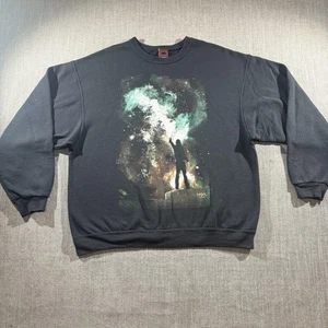 Tony Hawk Sweatshirt Mens XL Black Graphic Crewneck Pullover Skater Streetwear - Picture 1 of 8