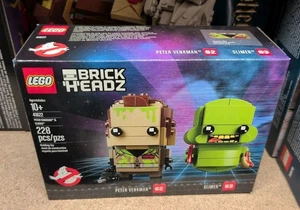 LEGO BRICKHEADZ: Peter Venkman & Slimer (41622) Retirado Sellado Envío Rápido - Imagen 1 de 4
