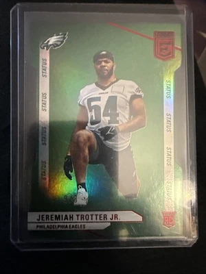 2024 Donruss Elite Die Cut Green Rookie SP RC Jeremiah Trotter Jr Eagles 9/9  🔥 - Image 1 of 3