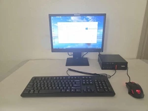 lenovo ThinkCentre M900 (256GB SSD, Intel Pentium , 8GB) Desktop -ONLY PC- - Picture 1 of 4