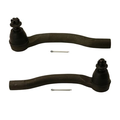 For Acura MDX ZDX Honda Pilot Set of Left & Right Outer Tie Rod Ends Kit MOOG - Image 1 of 4