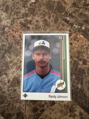 1989 Upper Deck - Randy Johnson #25 (RC) — 第 1/2 张图片