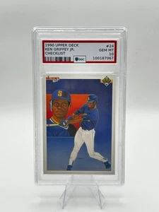 Upper Deck 1990 - Ken Griffey Jr. #24 - Seattle Mariners graduado GGC 10 - Imagen 1 de 2