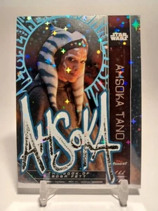 1/1 AHSOKA TANO Topps Finest Star Wars Unofficial Art Card Ian McKesson *READ* - Picture 1 of 2