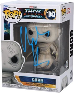 Christian Bale Thor Autografiado Gorr #1043 Funko Pop! Pintura azul firmada - BAS - Imagen 1 de 1
