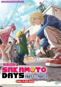 Anime DVD Sakamoto Days TV Series (Part 1 + Part 2) Vol.1-22End English Dubbed - Imagen 1 de 4